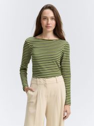 TOM TAILOR Langarmshirt mit Streifen Muster günstig online kaufen