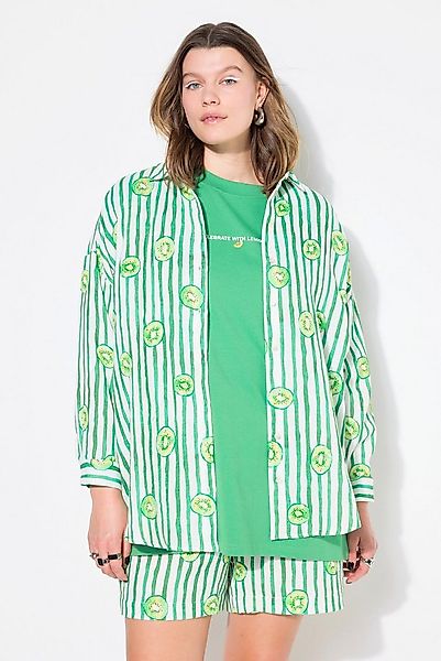 Studio Untold Hemdbluse Streifenbluse Musselin oversized günstig online kaufen