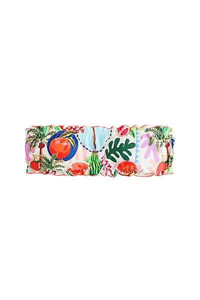 Next Bandeau-Bikini-Top Bandeau-Bikinioberteil mit Kontrastrüschen (1-St) günstig online kaufen