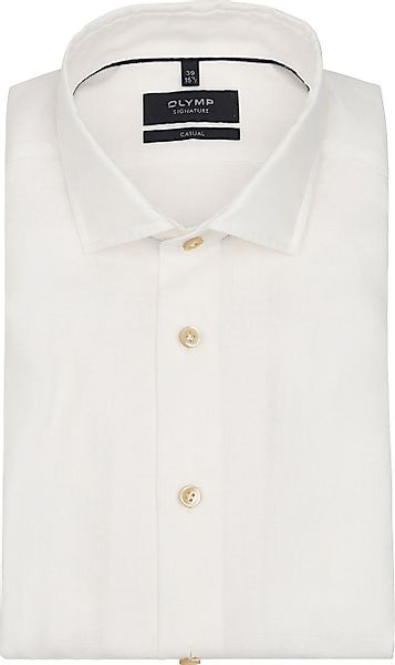 OLYMP Signature Hemd Leinen Champagne - Größe 40 günstig online kaufen