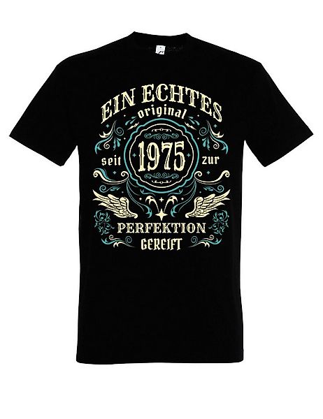Youth Designz Print-Shirt Herren T-shirt Vintage 1975 Print Geburtstag Gesc günstig online kaufen