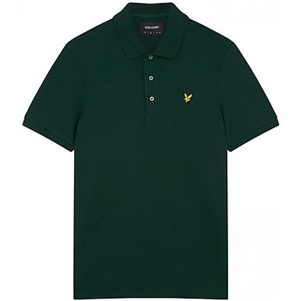 Lyle & Scott  T-Shirts & Poloshirts SP400VOG POLO SHIRT-W486 DARK GREEN günstig online kaufen