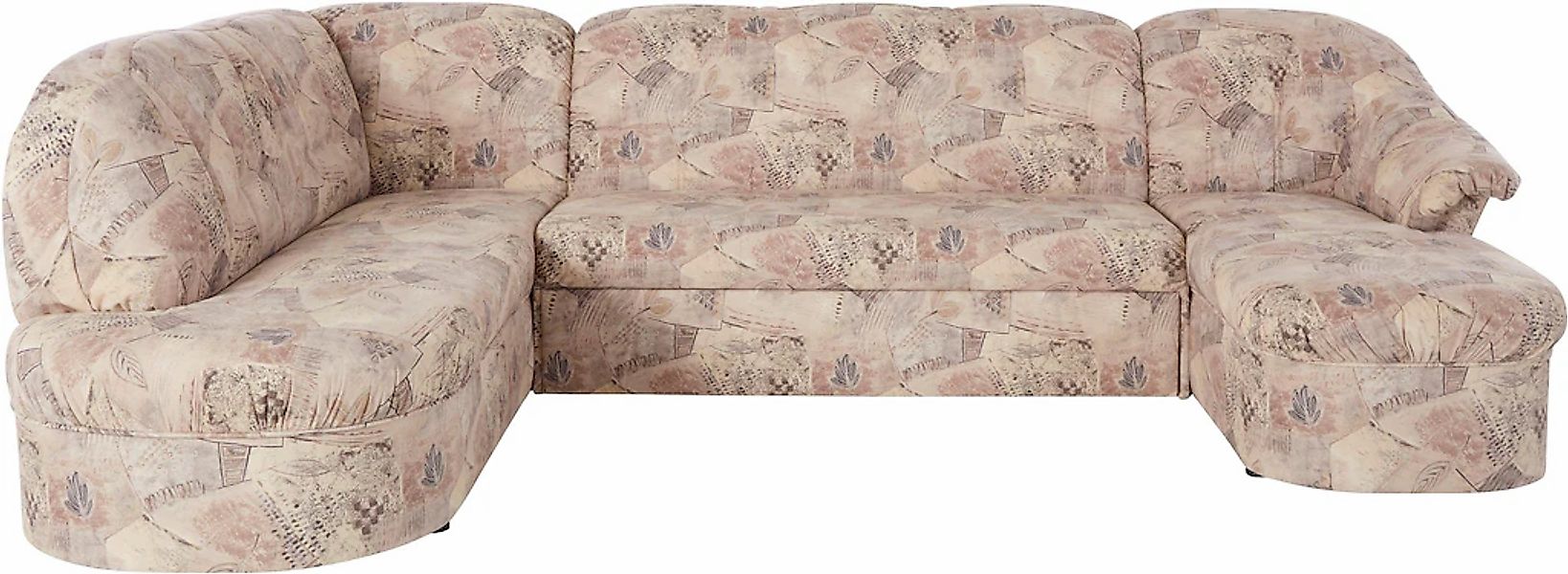 DOMO collection Wohnlandschaft "Pegnitz, zeitlos&modern, elegante Rückenste günstig online kaufen