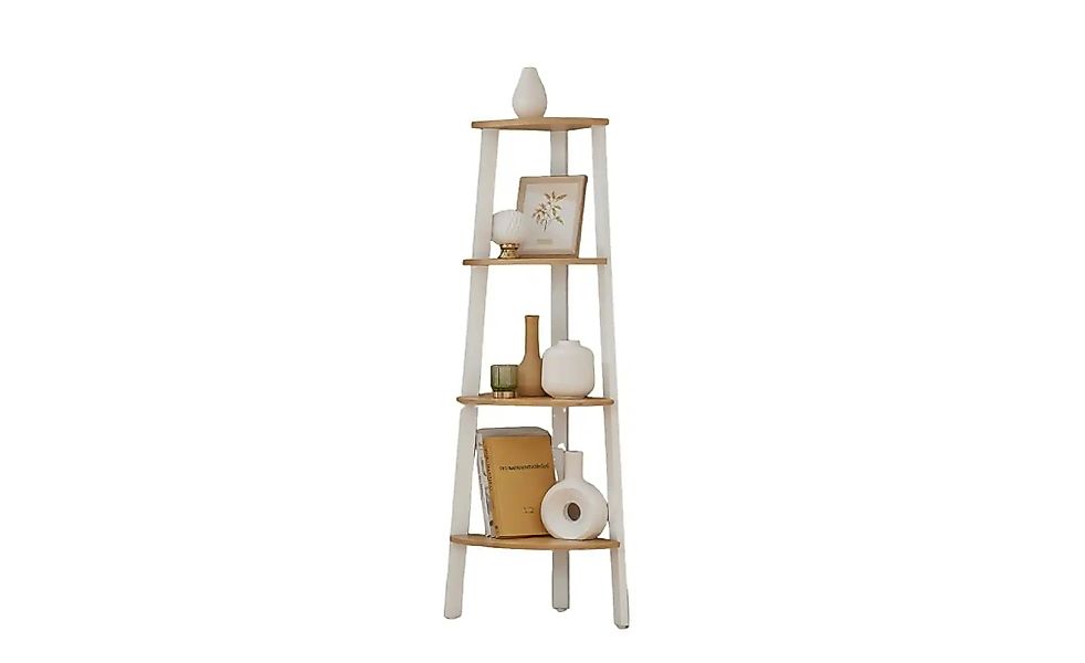 Standregal   ¦ weiß ¦ Maße (cm): B: 33,4 H: 125 Regale > Standregale - Höff günstig online kaufen