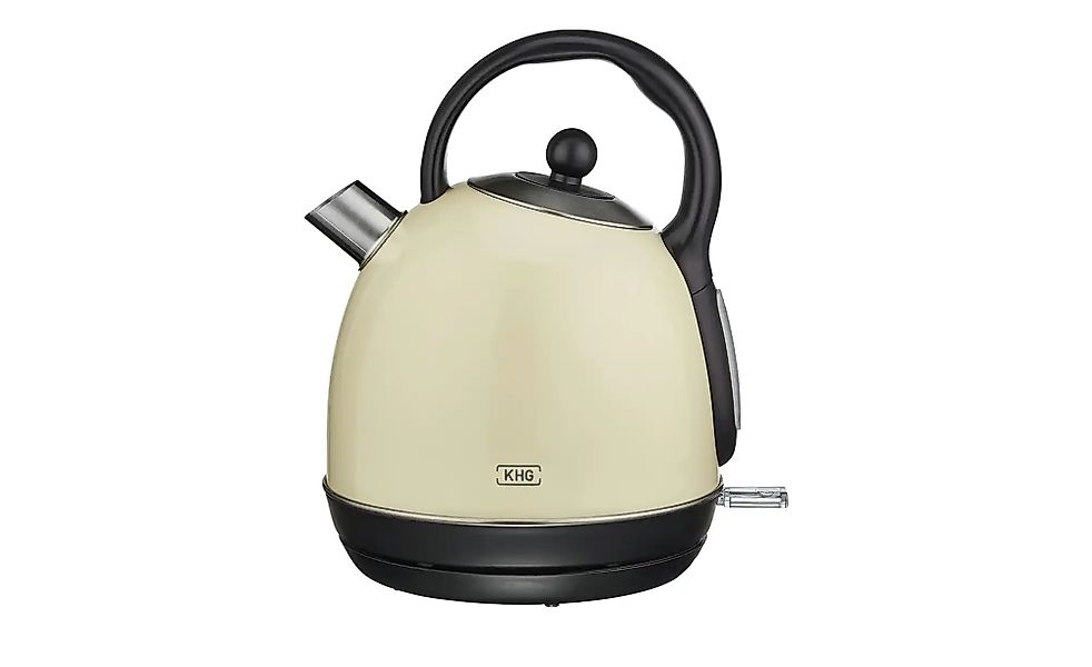 KHG Wasserkocher  WK-1711 (C) ¦ creme ¦ Kunststoff,Metall lackiert,Edelstah günstig online kaufen