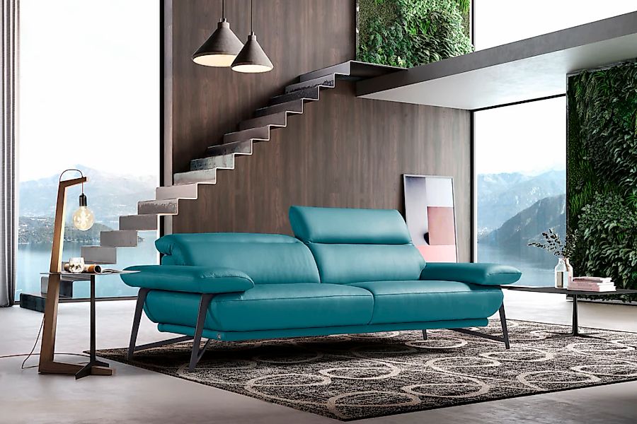 Egoitaliano 2,5-Sitzer "Anais, Designsofa mit hohem Sitzkomfort, Designfuß, günstig online kaufen