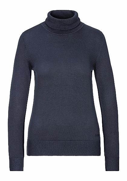 BOSS ORANGE Strickpullover "Fiddie Premium Damenmode" mit modischem Schlitz günstig online kaufen