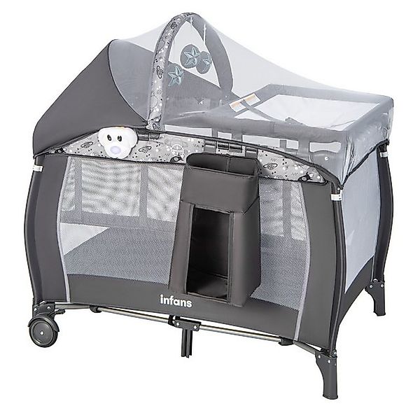 COSTWAY Beistellbett, 4 in 1 Babybett, günstig online kaufen