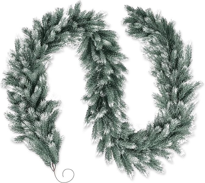 Kunstgirlande 195cm Weihnachtsgirlande künstliche Weihnachtsdeko, Bextsrack günstig online kaufen