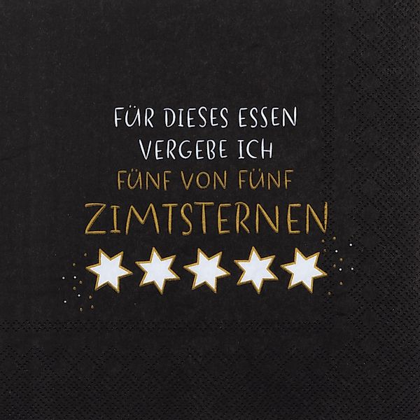 Dining Servietten Zimtsterne 33x33cm günstig online kaufen