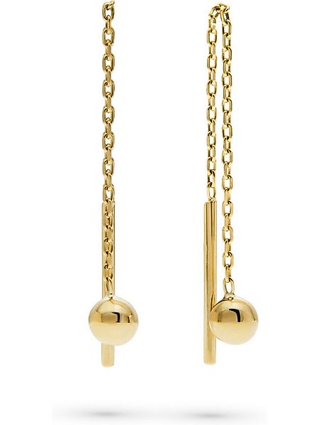 FAVS Paar Ohrhänger FAVS Damen-Ohrhänger 375er Gelbgold günstig online kaufen
