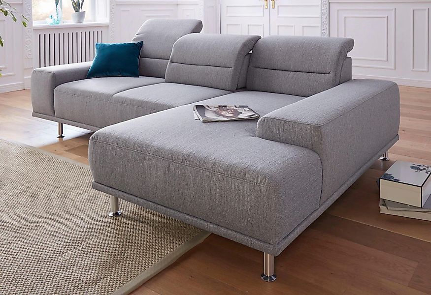 sit&more Ecksofa "Benson L-Form" wahlweise mit Bettfunktion günstig online kaufen