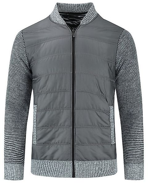 Allthemen Cardigan Herren Cardigan Daunen Pullover Grobstrick Übergangsjack günstig online kaufen