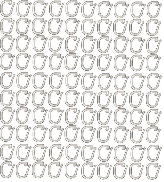 Clever-Kauf-24 Naht-/Verstärkungsband Faltenclips für Cliprollo, (100-St) günstig online kaufen
