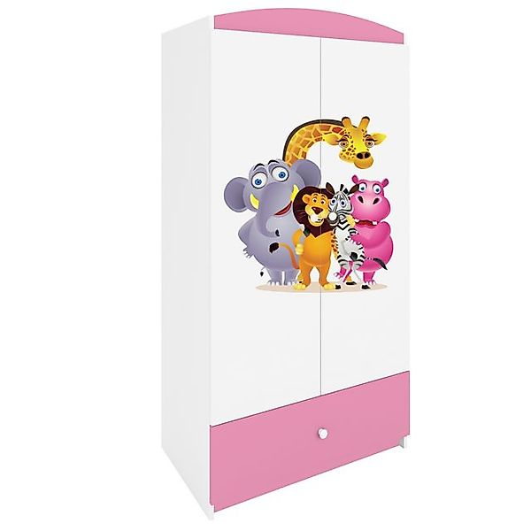 Raumhirsch Furniture Kinderkleiderschrank Babydreams Drehtürenschrank Kleid günstig online kaufen