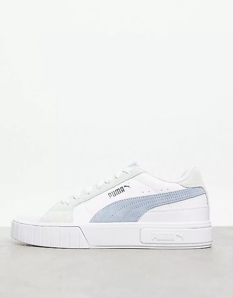 Puma – Cali Star – Sneaker in Weiß und Forever-Blau günstig online kaufen