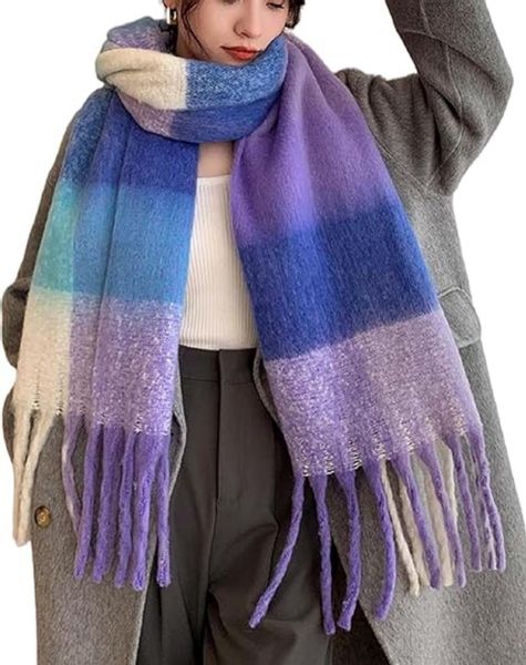 Coonoor Wollschal Damen Schal,kuschelweich Karo,Winter Schal günstig online kaufen