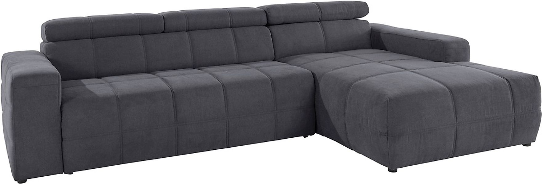 DOMO collection Ecksofa "Brandon B/T/H: 289/177/80 cm, whlw. mit Sitztiefen günstig online kaufen