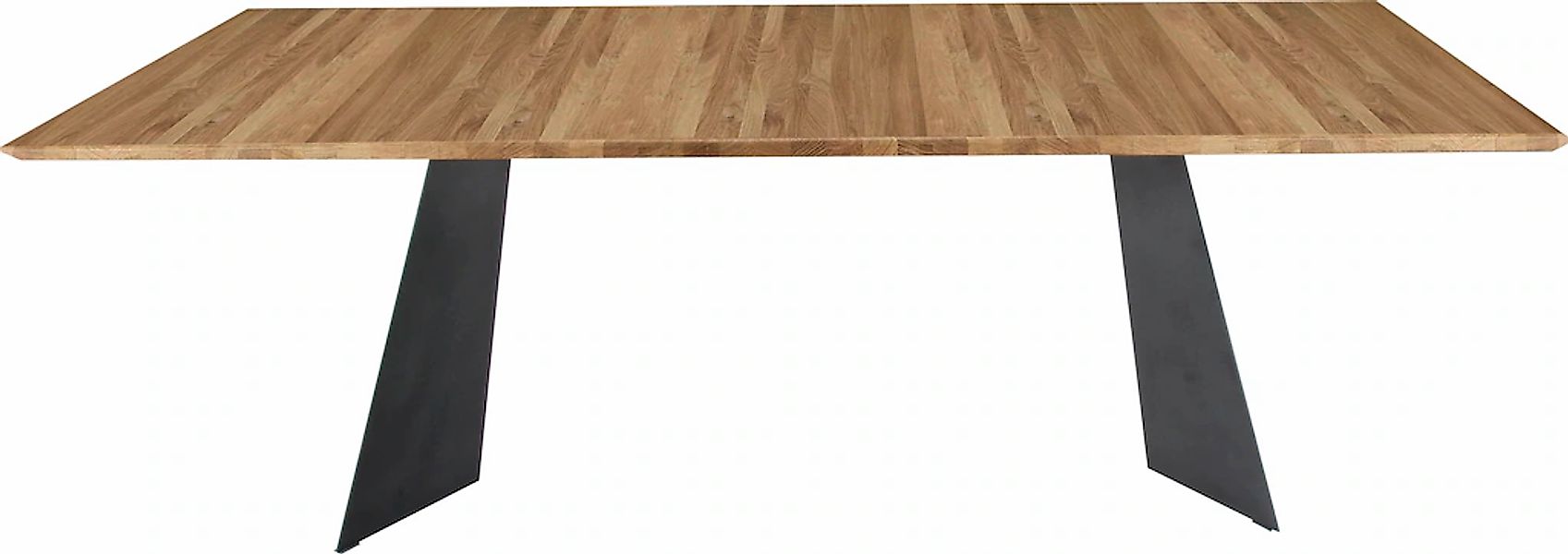 K+W Komfort & Wohnen Esstisch »5252« Wildeiche natur oder bianco, Untergest günstig online kaufen