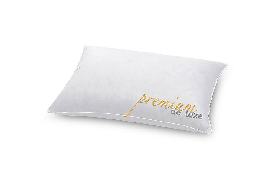 HANSKRUCHEN Daunenkissen Premium de Luxe, Füllung: 90% Daunen, 10% Federn, günstig online kaufen