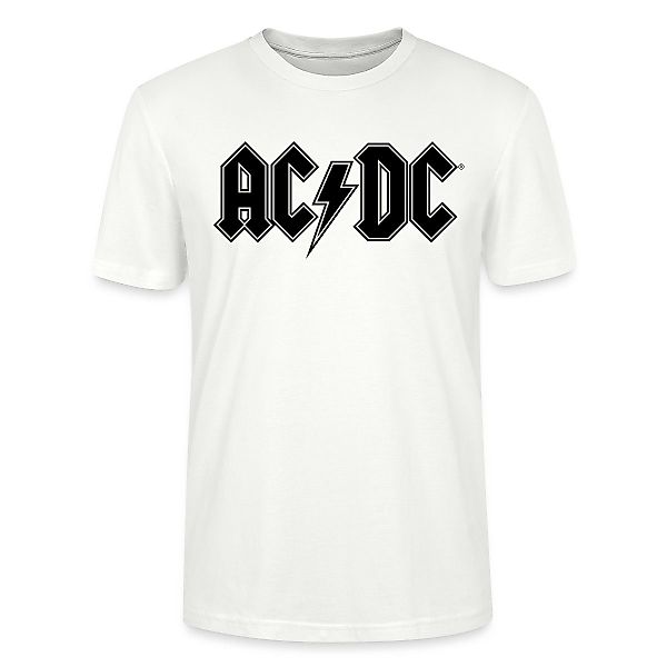 Spreadshirt T-Shirt AC/DC Schwarzes Logo Mit günstig online kaufen
