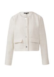 comma Jackenblazer Indoor-Jacke Hochwertige Bouclé-Jacke mit günstig online kaufen