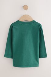 Next Langarmshirt Langarmshirt, Semi unifarben (1-tlg) günstig online kaufen