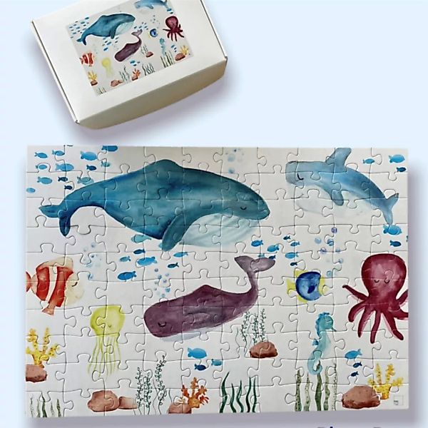 Kinderpuzzle Mit Meeresbild - 100 Teile günstig online kaufen