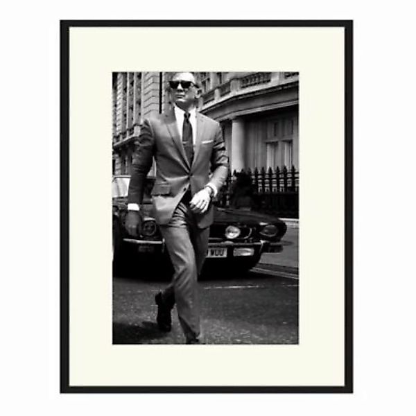 Any Image Wandbild Daniel Craig James Bond schwarz Gr. 50 x 60 günstig online kaufen