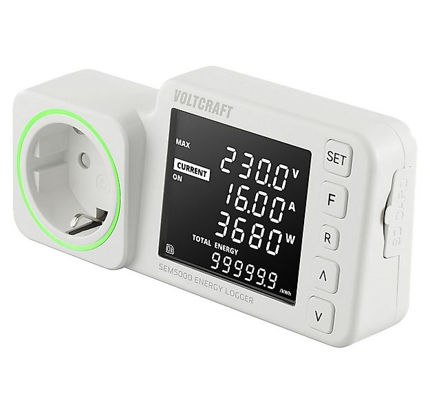 VOLTCRAFT Energiekostenmessgerät VOLTCRAFT SEM5000 Energiekosten-Messgerät günstig online kaufen