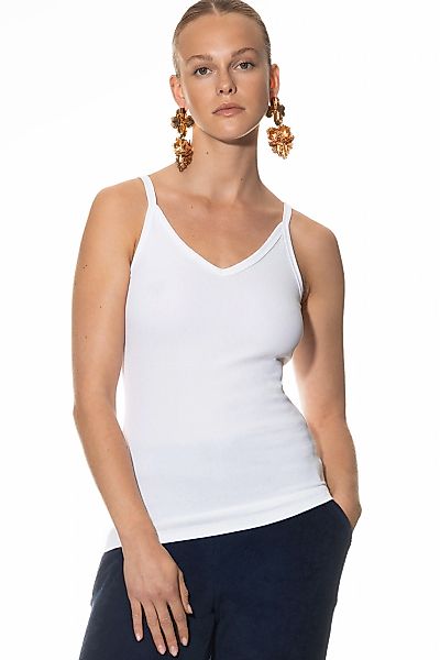 Mey Spaghettitop "ORGANIC COTTON", V-Ausschnitt, Baumwollmischung, atmungsa günstig online kaufen