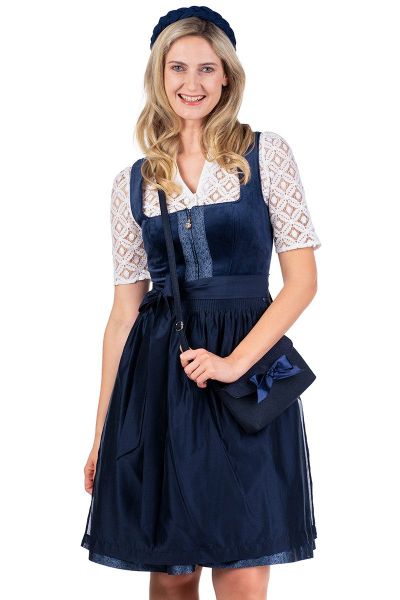 Spieth & Wensky Dirndl Samt Dirndl günstig online kaufen
