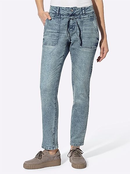 heine Jerseyhose Hose Innenbeinlänge ca. 74 günstig online kaufen