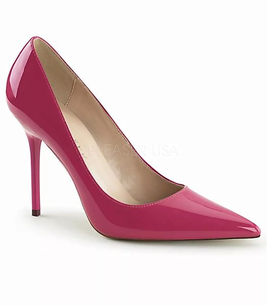 Stiletto Pumps CLASSIQUE-20 - Lack Hot Pink (Schuhgröße: EUR 43) günstig online kaufen