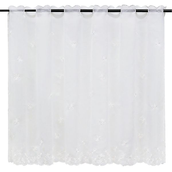 Joyswahl Scheibengardine (1 St), Stangendurchzug, transparent, günstig online kaufen