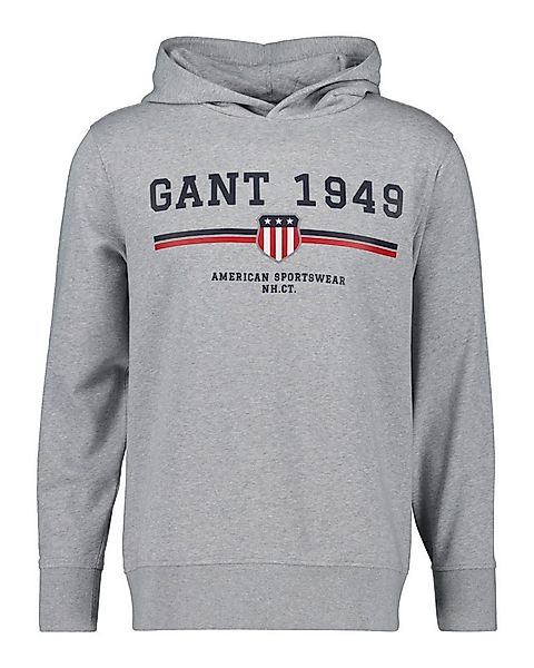 Gant Kapuzensweatshirt GRAPHIC HOODIE Rippbündchen, Print, regular fit günstig online kaufen