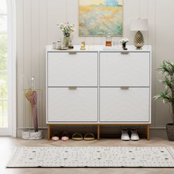 UEV Schuhschrank mit 4 Klappen, Schuhkipper günstig online kaufen