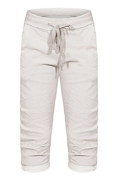 OriginalYou 7/8-Hose Damen Sommerhose Caprihose Kurze Hose moderne Knittero günstig online kaufen