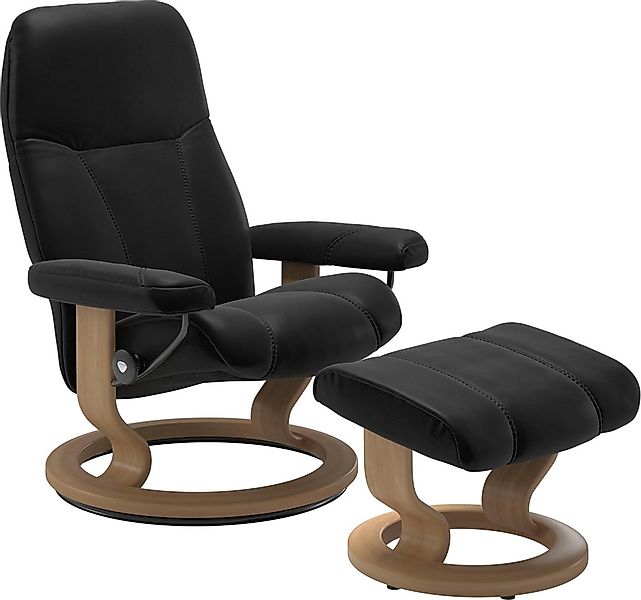 Stressless Relaxsessel "Consul" Set, Relaxsessel mit Hocker, mit Hocker, mi günstig online kaufen