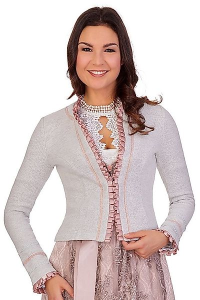 MarJo Trachtenjacke Trachtenjacke Damen - ELIONA - hellgrau günstig online kaufen