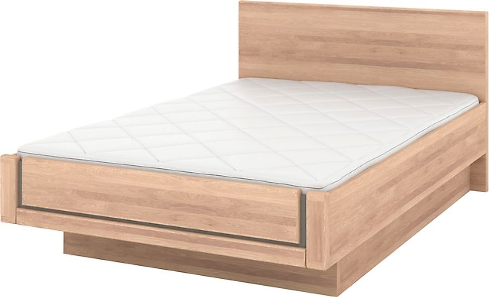 Musterring Holzbett »Sorrent, Bettgestell, Bettrahmen, teilmassiv Eiche« MA günstig online kaufen