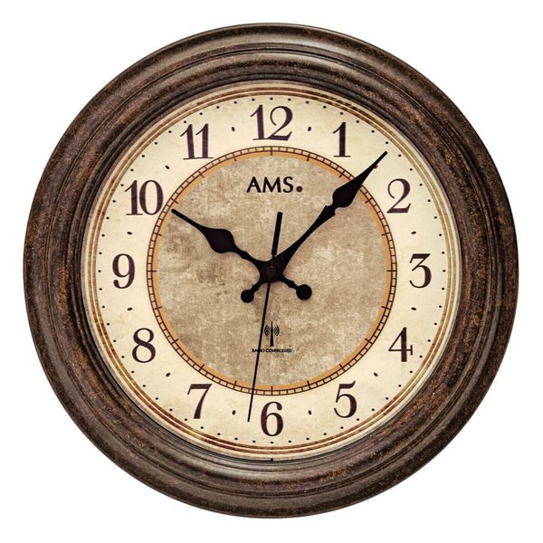 AMS Wanduhr Wanduhr klassisch Antik-Optik 28 günstig online kaufen