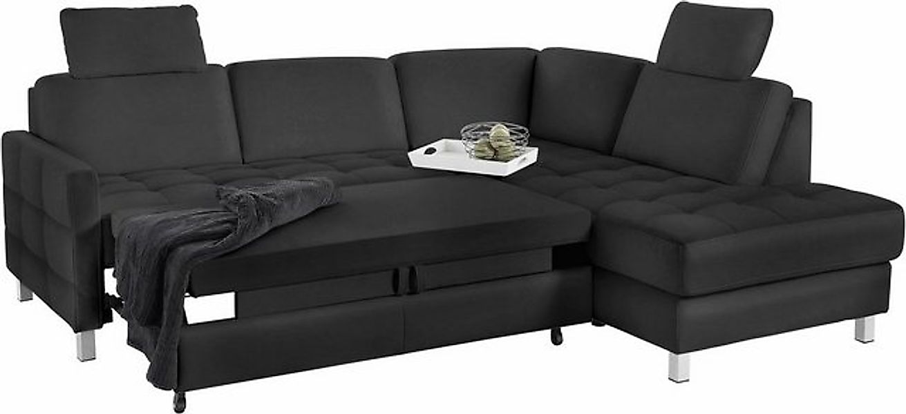 sit&more Ecksofa "Pablo L-Form", wahlweise mit Bettfunktion günstig online kaufen