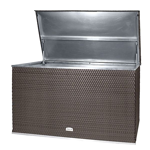 Wilk Aufbewahrungsbox m. Gasdruckfedern in Rattanoptik 61 x 118 x 64 cm Bra günstig online kaufen