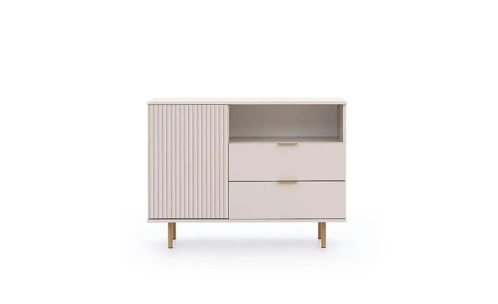 Sideboard  Bianco ¦ beige ¦ Maße (cm): B: 107 H: 80 Kommoden & Sideboards > günstig online kaufen