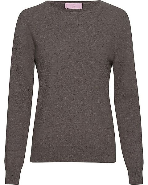 Brigitte von Schönfels Strickpullover Kaschmir Rundhalspullover günstig online kaufen