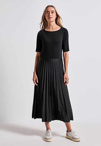 STREET ONE Midikleid, mit plissiertem Rockteil günstig online kaufen