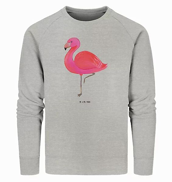 Mr. & Mrs. Panda Longpullover Größe XL Flamingo Classic - Heather Grey - Ge günstig online kaufen