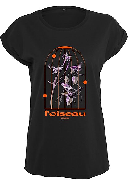MisterTee Kurzarmshirt "MisterTee Damen Ladies L´oiseau De Paradis Tee", (1 günstig online kaufen