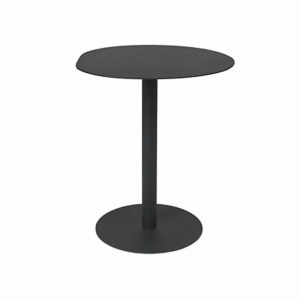 Runder Tisch Pond Café OUTDOOR metall schwarz / Ø 64 cm - Asymmetrische For günstig online kaufen
